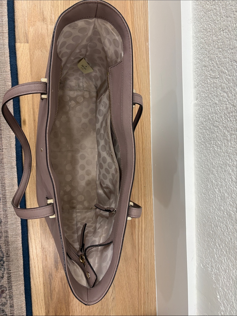 Kate Spade Dusty Mauve kitt ksnyl Tote - Picture 5 of 9